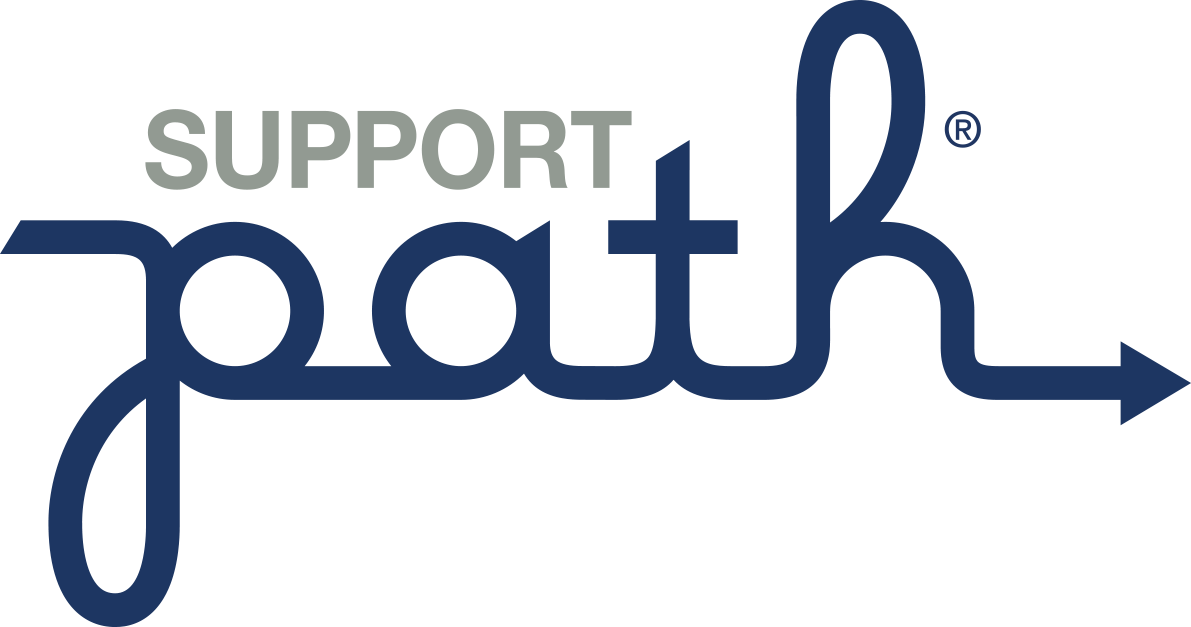 Logotipo vía de soporte